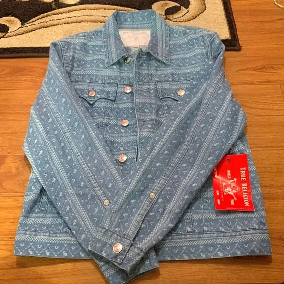 True Religion Jean jacket - Picture 1 of 7